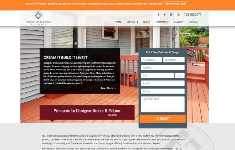 Designer Decks & Patios