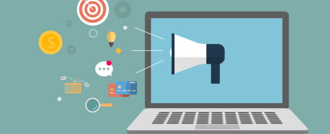 Digital marketing concept
