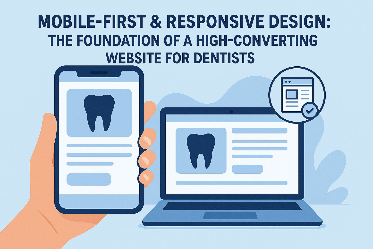 Mobile-First & Responsive Design: The Foundation of a High-Converting Website for Dentists