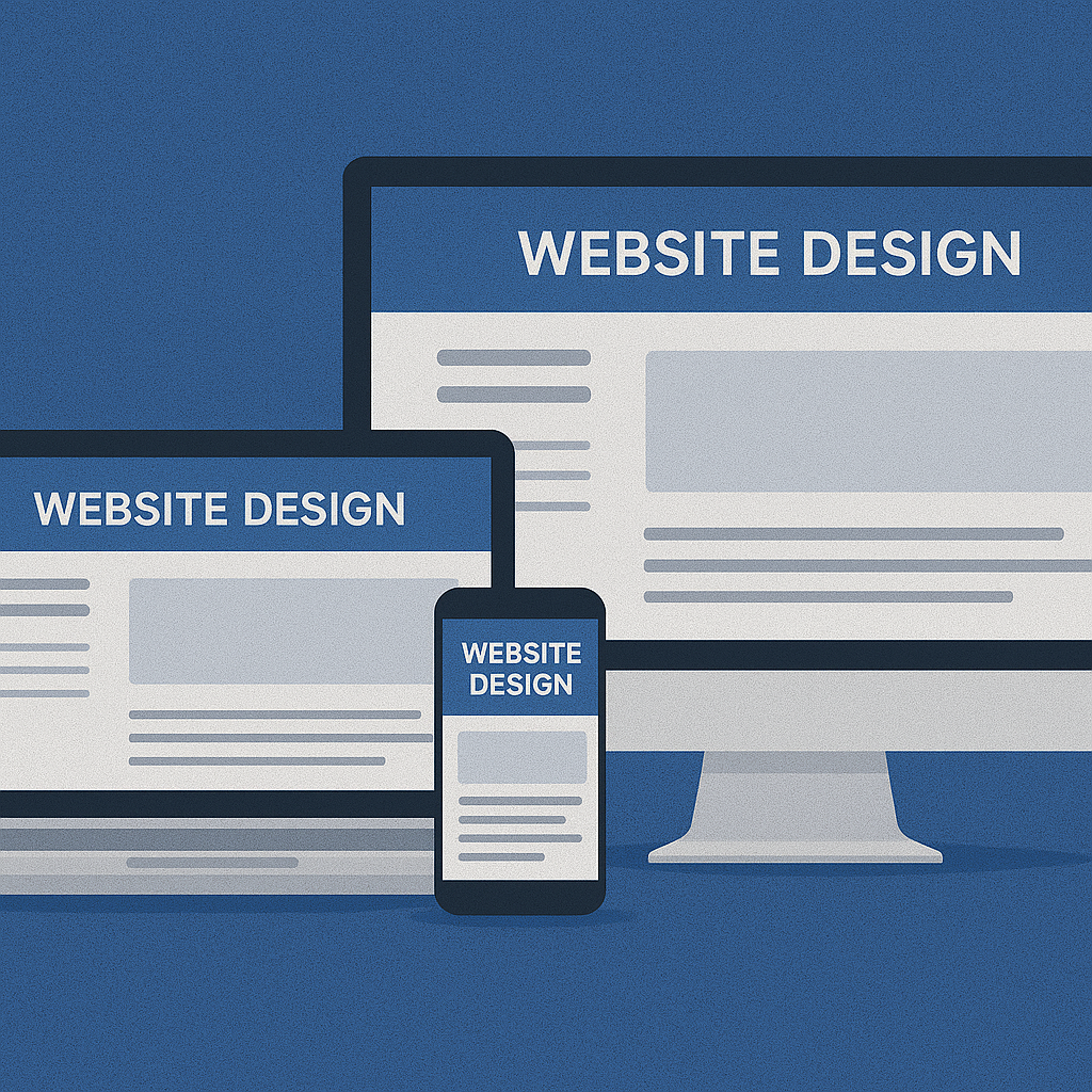 Responsive website design across multiple devices